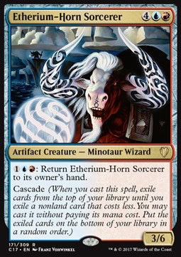 Etherium-Horn Sorcerer - Commander 2017 (Rare) [C17-171] Main image
