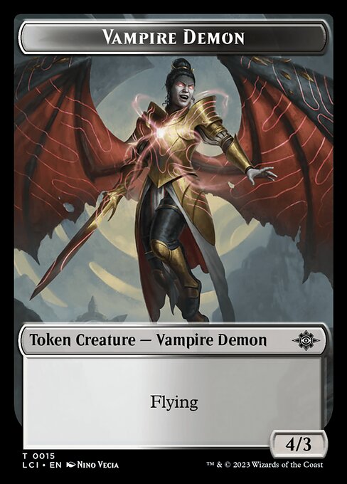Vampire Demon – The Lost Caverns of Ixalan Tokens (TLCI-15) Magic: The Gathering card | LC-REM-20260804-15393055342924-3005eb0a-5c96-4a07-a6b9-a907d1095cdf Hauptbild