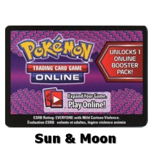 Online Code Card (Booster) - Sun & Moon (Online Code Card) Main image