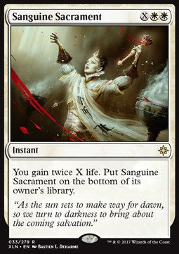 Sanguine Sacrament - Ixalan (Rare) [XLN-33] Hauptbild