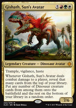 Gishath, Sun's Avatar - Ixalan (Mythic) [XLN-222] Imagen principal del producto