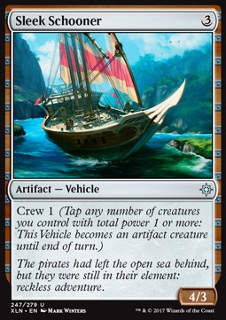 Sleek Schooner - Ixalan (Uncommon) [XLN-247]