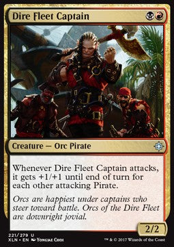 Dire Fleet Captain - Ixalan (Uncommon) [XLN-221] Hover Image