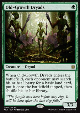 Old-Growth Dryads - Ixalan (Rare) [XLN-199] Hoofdafbeelding