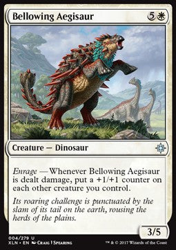 Bellowing Aegisaur - Ixalan (Uncommon) [XLN-4]