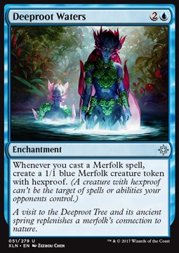 Deeproot Waters - Ixalan (Uncommon) [XLN-51] Imagen principal del producto