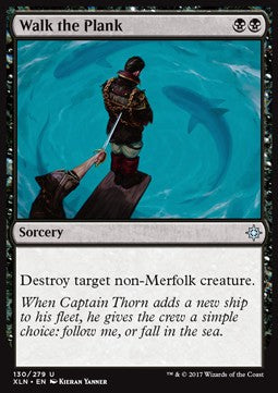 Walk the Plank - Ixalan (Uncommon) [XLN-130] Hover Image