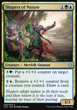 Shapers of Nature - Ixalan (Uncommon) [XLN-228] Hover Image