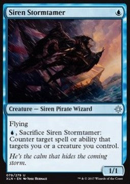 Siren Stormtamer - Ixalan (Uncommon) [XLN-79] Immagine principale del prodotto