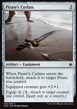 Pirate's Cutlass - Ixalan (Common) [XLN-242] Hoofdafbeelding