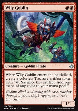 Wily Goblin - Ixalan (Uncommon) [XLN-174] Immagine principale del prodotto