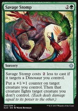 Savage Stomp - Ixalan (Uncommon) [XLN-205] Hoofdafbeelding