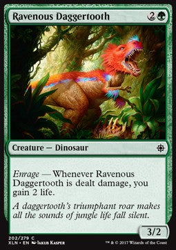 Ravenous Daggertooth - Ixalan (Common) [XLN-202] Hoofdafbeelding