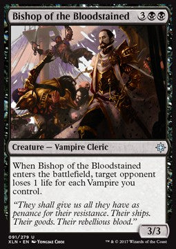 Bishop of the Bloodstained - Ixalan (Uncommon) [XLN-91] Hover Image