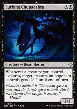 Lurking Chupacabra - Ixalan (Uncommon) [XLN-111] Main image