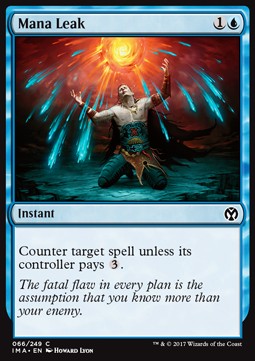 Mana Leak - Iconic Masters (Common) [IMA-66] Immagine principale del prodotto