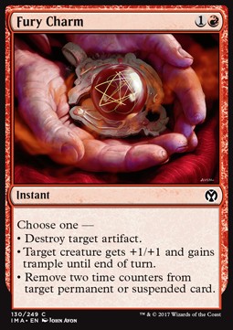 Fury Charm - Iconic Masters (Common) [IMA-130]