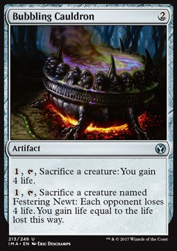Bubbling Cauldron - Iconic Masters (Uncommon) [IMA-213]