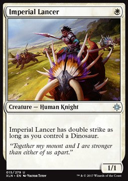 Imperial Lancer - Ixalan (Uncommon) [XLN-15] Immagine principale del prodotto
