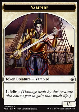 Vampire Token (White 1/1 Lifelink) - Ixalan (Token) [XLN-T01] Immagine principale del prodotto