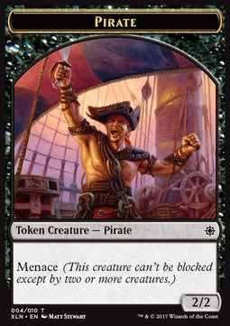 Pirate Token (Black 2/2) - Ixalan (Token) [XLN-T04] Imagen principal del producto