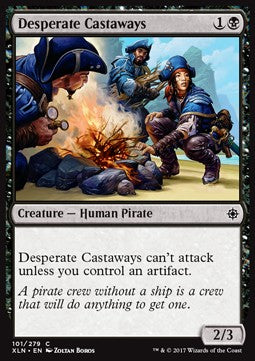 Desperate Castaways - Ixalan (Common) [XLN-101] Hoofdafbeelding
