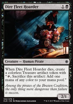 Dire Fleet Hoarder - Ixalan (Common) [XLN-102] Hoofdafbeelding