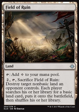 Field of Ruin - Ixalan (Uncommon) [XLN-254] Hoofdafbeelding