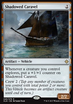 Shadowed Caravel - Ixalan (Rare) [XLN-246] Hauptbild