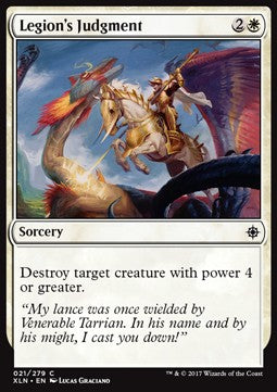 Legion's Judgment - Ixalan (Common) [XLN-21] Hover Image