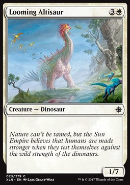 Looming Altisaur - Ixalan (Common) [XLN-23] Hoofdafbeelding
