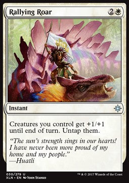 Rallying Roar - Ixalan (Uncommon) [XLN-30] Immagine principale del prodotto