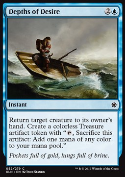 Depths of Desire - Ixalan (Common) [XLN-52] Hoofdafbeelding