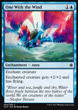 One With the Wind - Ixalan (Common) [XLN-64] Hoofdafbeelding
