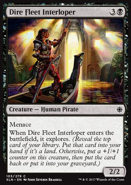 Dire Fleet Interloper - Ixalan (Common) [XLN-103] Hover Image