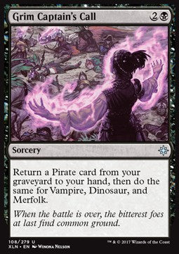 Grim Captain's Call - Ixalan (Uncommon) [XLN-108] Main image