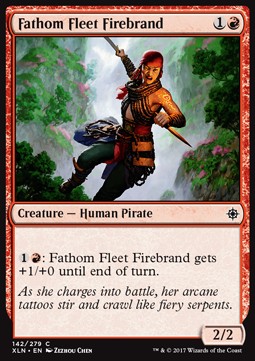 Fathom Fleet Firebrand - Ixalan (Common) [XLN-142] Immagine principale del prodotto