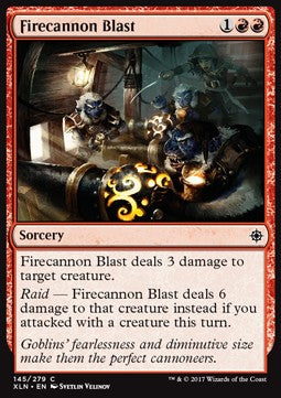 Firecannon Blast - Ixalan (Common) [XLN-145] Hover Image
