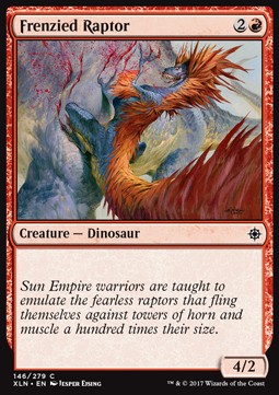 Frenzied Raptor - Ixalan (Common) [XLN-146] Immagine principale del prodotto