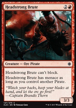 Headstrong Brute - Ixalan (Common) [XLN-147] Immagine principale del prodotto