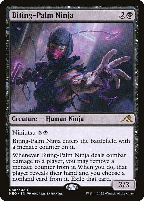 Biting-Palm Ninja – Kamigawa: Neon Dynasty (NEO-88) Magic: The Gathering card | LC-REM-20260804-15150819508556-3017df51-67ae-4c3d-8210-086f83bc2040