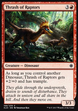 Thrash of Raptors - Ixalan (Common) [XLN-168] Immagine principale del prodotto