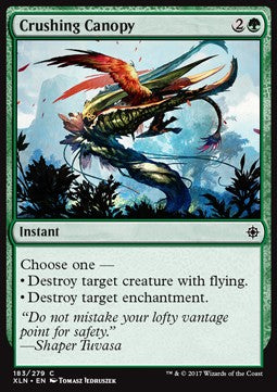 Crushing Canopy - Ixalan (Common) [XLN-183] Immagine principale del prodotto