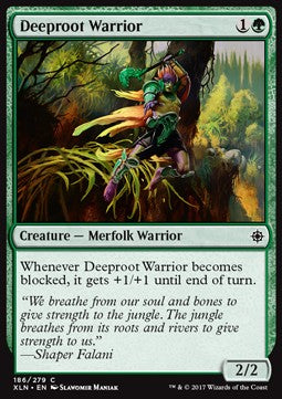 Deeproot Warrior - Ixalan (Common) [XLN-186] Hover Image