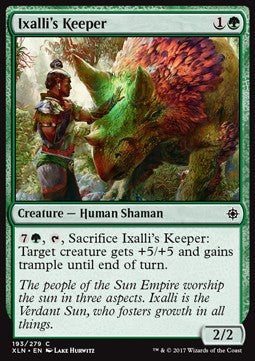 Ixalli's Keeper - Ixalan (Common) [XLN-193] Immagine principale del prodotto