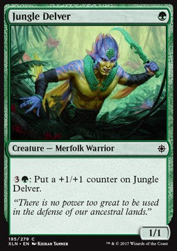 Jungle Delver - Ixalan (Common) [XLN-195] Immagine principale del prodotto