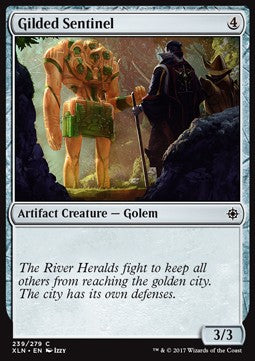 Gilded Sentinel - Ixalan (Common) [XLN-239] Hover Image