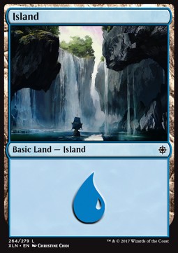 Island (V.1) - Ixalan (Land) [XLN-264] Main image
