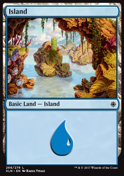 Island (V.3) - Ixalan (Land) [XLN-266] Main image