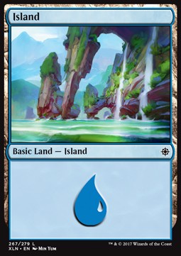 Island (V.4) - Ixalan (Land) [XLN-267] Main image
